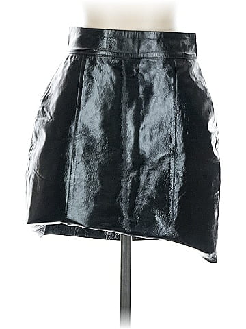 Reformation Faux Leather Skirt (view 1)