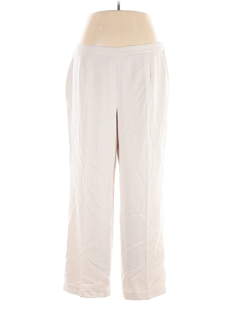 Pre-owned Le Suit Casual Pants In White