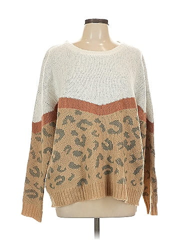 Pink Lily Pullover Sweater (view 1)