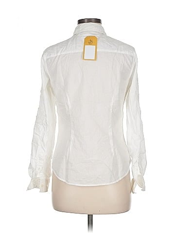 Tommy Hilfiger White Tommy Hilfiger Button-Down Shirt (view 2)