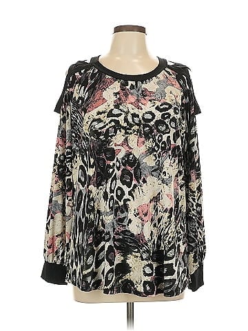 White Birch Long Sleeve Blouse (view 1)