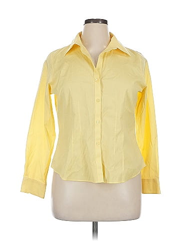 Foxcroft 3/4 Sleeve Button-Down Shirt (view 1)