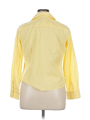 Foxcroft 3/4 Sleeve Button-Down Shirt (view 2)