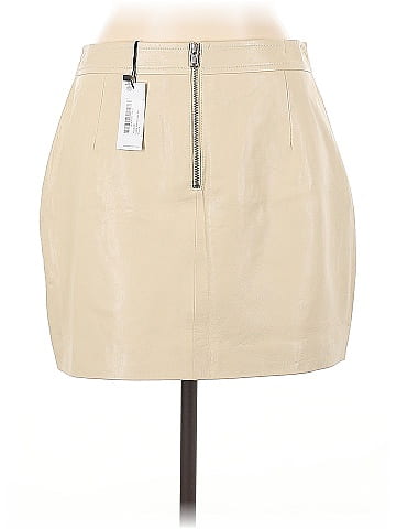 Karen Millen Faux Leather Skirt (view 2)