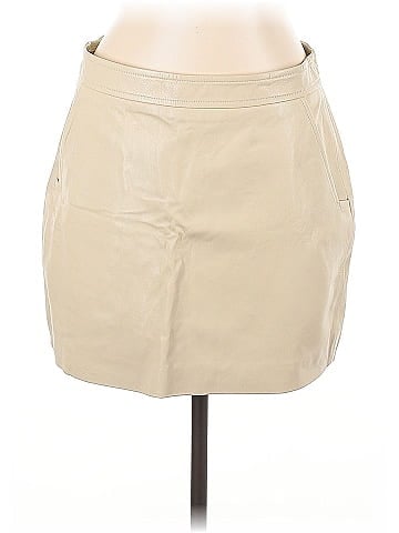 Karen Millen Faux Leather Skirt (view 1)