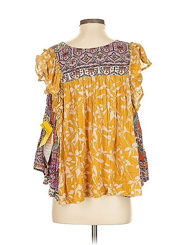 Easel Short Sleeve Blouse (view 2)