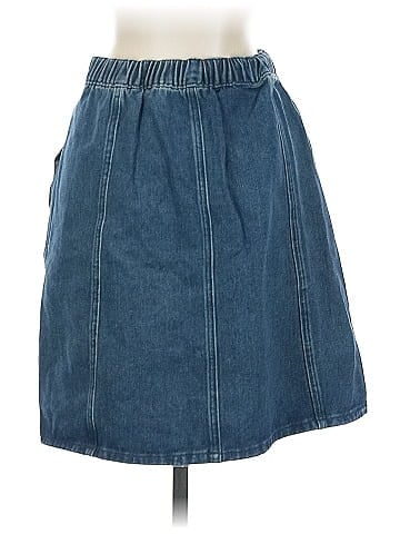 Allegra K Denim Skirt (view 2)