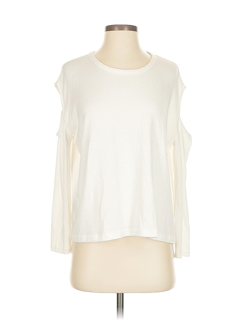 Pre-owned Rag & Bone 3/4 Sleeve T-shirt In White