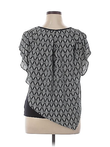 AB Studio Short Sleeve Blouse (view 2)