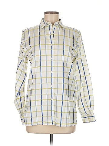 Foxcroft Long Sleeve Button-Down Shirt (view 1)