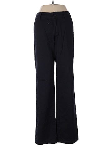 J. Galt Classic Blue Flared Leg Chinos (view 1)