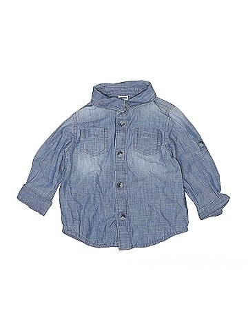 Old Navy Short Sleeve Button-Down Shirt (view 1)