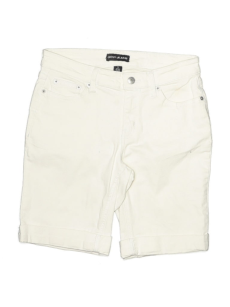 Click to view more detailed imagery on our partner's website Pre-owned Dkny Jeans Khaki Shorts In White