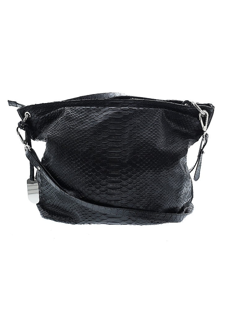 FURLA 100% Leather Black Leather Satchel One size - photo 1
