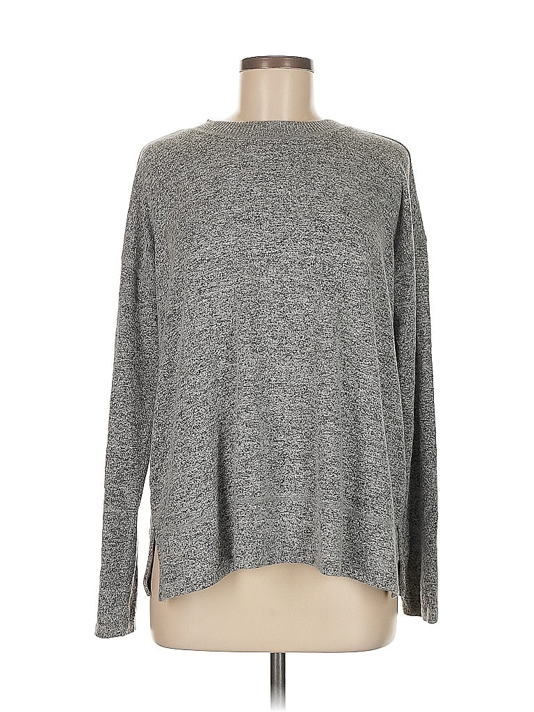 Pre-owned Lucky Brand Pullover Sweater In Gray