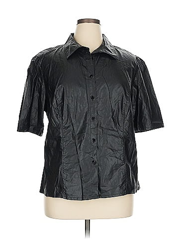 Ashley Stewart Short Sleeve Blouse (view 1)