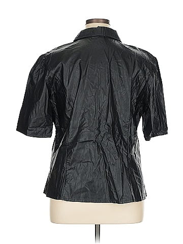 Ashley Stewart Short Sleeve Blouse (view 2)