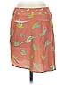 Cotélac 100% Polyester Tropical Orange Casual Skirt Size XS (0) - photo 1