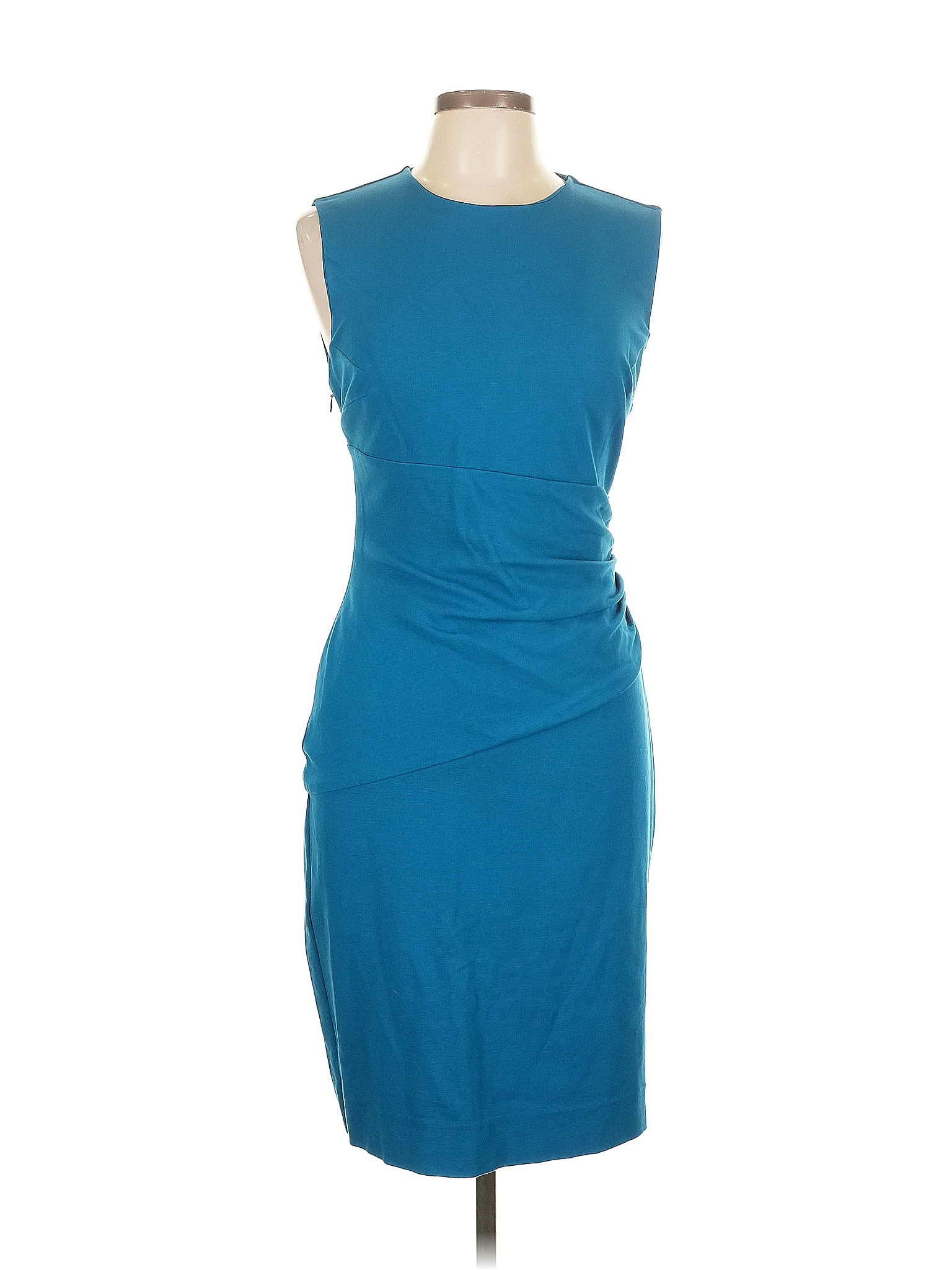 Diane von Furstenberg Teal Cocktail Dress Size 10