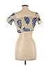 Lulus 100% Rayon Tan Short Sleeve Top Size L - photo 2