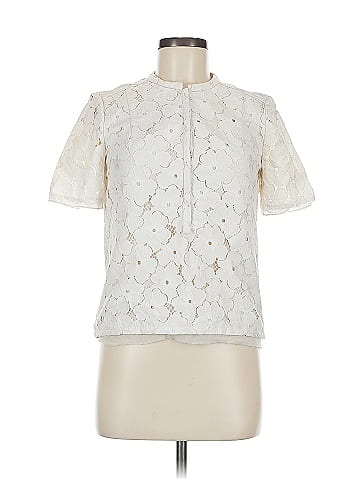 Diane von Furstenberg Short Sleeve Blouse (view 1)