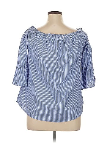 Blush 3/4 Sleeve Blouse (view 2)