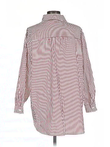 Roaman's Long Sleeve Button-Down Shirt (view 2)