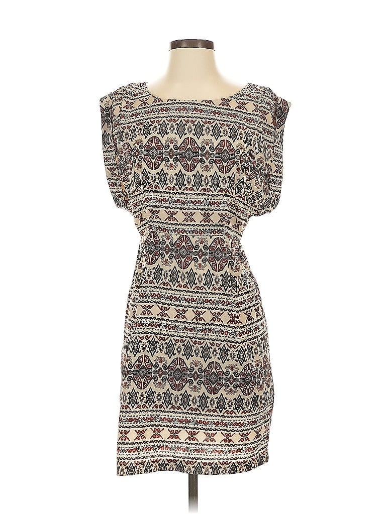 Pre-owned Kieu's Casual Dress In Brown