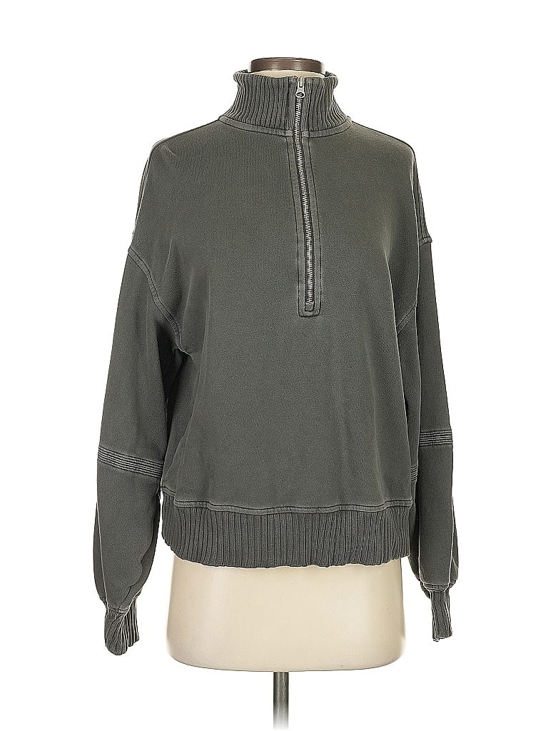 Pre-owned Aerie Sweatshirt In Gray