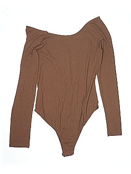 Fashion Nova Brown Bodysuit Size L