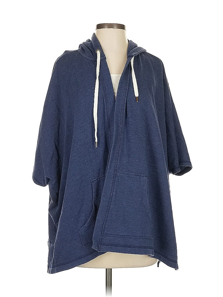 Pre-owned Aerie Poncho In Blue