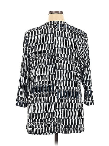 Nic + Zoe 3/4 Sleeve Button-Down Shirt (view 2)