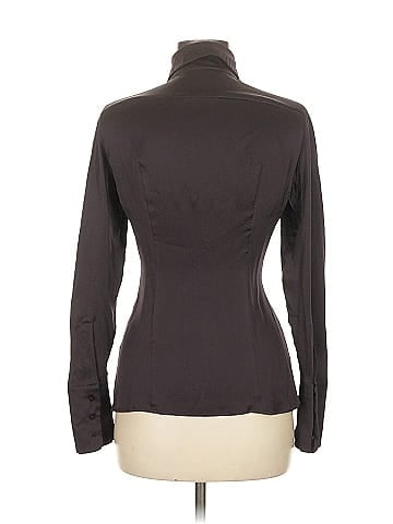 Max Mara Long Sleeve Silk Top (view 2)