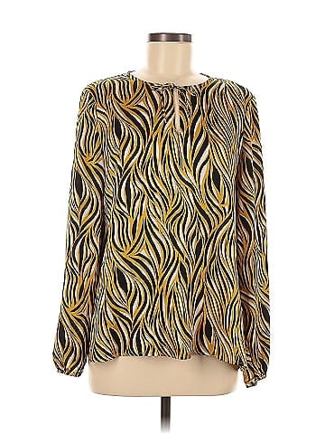 Black Label by Evan Picone Long Sleeve Blouse (view 1)