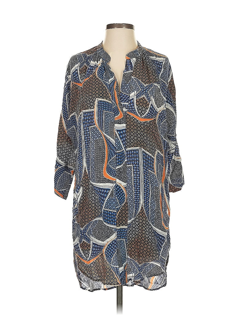 Pre-owned The Odells Casual Dress In Blue