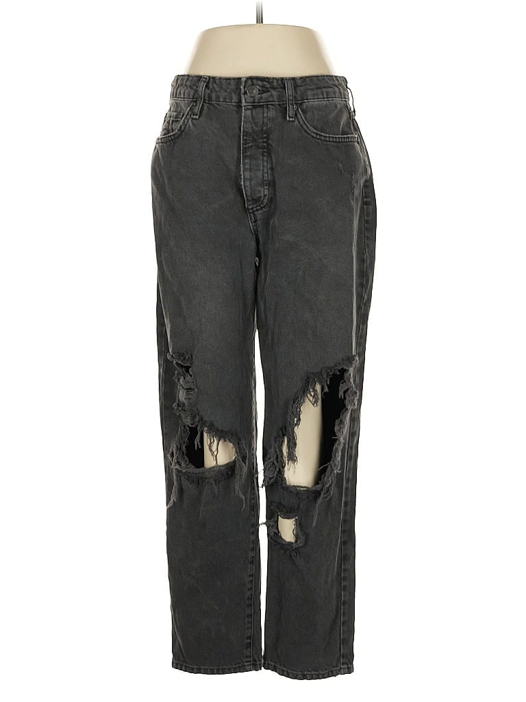 Pre-owned Forever 21 Jeans In Gray