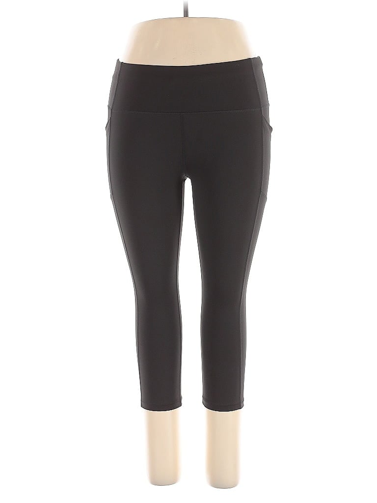 Pre-owned Avia Active Pants In Black