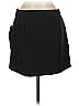 J.Crew 100% Polyester Solid Black Casual Skirt Size 4 - photo 2