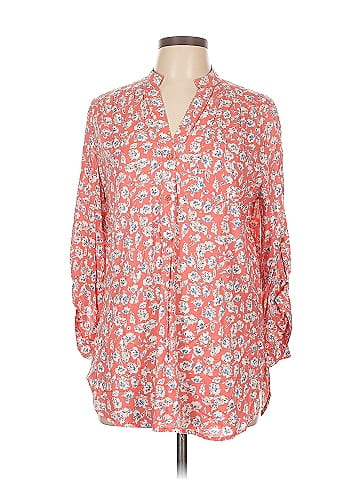 Fun2Fun 3/4 Sleeve Button-Down Shirt (view 1)