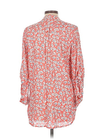 Fun2Fun 3/4 Sleeve Button-Down Shirt (view 2)
