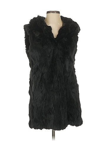 Adrienne Landau Faux Fur Vest (view 1)