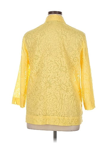 Sag Harbor 3/4 Sleeve Button-Down Shirt (view 2)