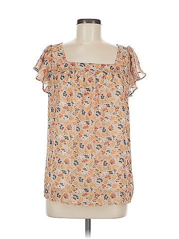 Allegra K Short Sleeve Blouse (view 1)