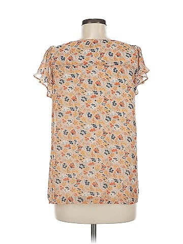 Allegra K Short Sleeve Blouse (view 2)