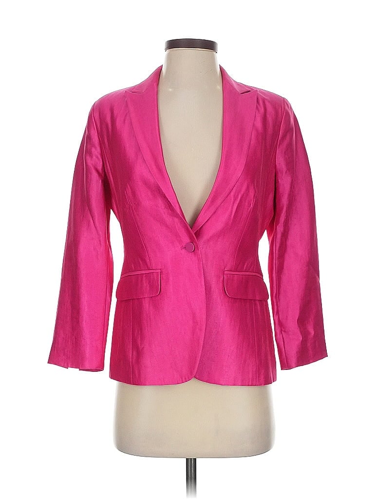 Pre-owned Calvin Klein Blazer Jacket In Pink
