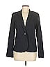 J.Crew 100% Polyester Gray Black Blazer Size 8 - photo 1