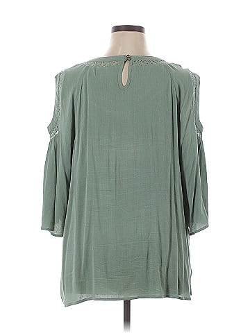 Catherines 3/4 Sleeve Blouse (view 2)