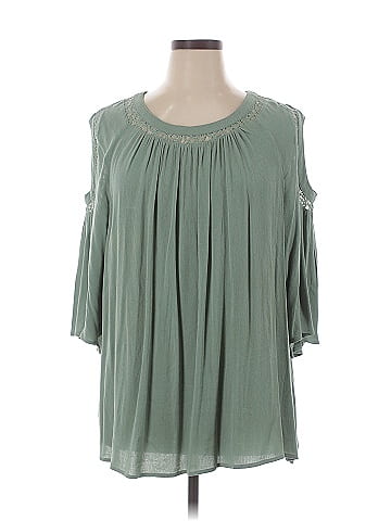 Catherines 3/4 Sleeve Blouse (view 1)
