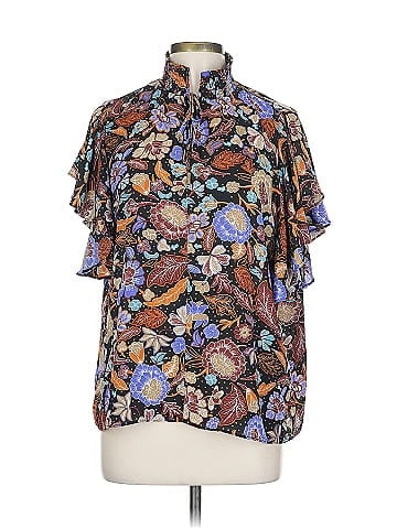 T Tahari Short Sleeve Blouse (view 1)