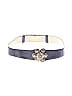 Judith Leiber Blue Purple Vintage Lizard Embossed Leather Belt Size XS - photo 1